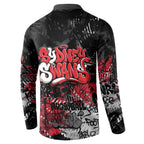 Sydney Swans Button Sweatshirt Urban Graffiti Street Art - Bold Abstract Spray Paint