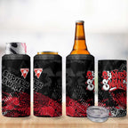 Sydney Swans 4 in 1 Can Cooler Tumbler Urban Graffiti Street Art - Bold Abstract Spray Paint