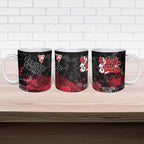 Sydney Swans Ceramic Mug Urban Graffiti Street Art - Bold Abstract Spray Paint