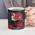 Sydney Swans Ceramic Mug Urban Graffiti Street Art - Bold Abstract Spray Paint