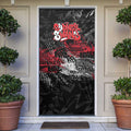 Sydney Swans Door Cover Urban Graffiti Street Art - Bold Abstract Spray Paint