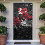 Sydney Swans Door Cover Urban Graffiti Street Art - Bold Abstract Spray Paint