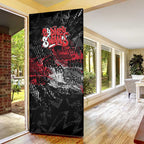 Sydney Swans Door Cover Urban Graffiti Street Art - Bold Abstract Spray Paint
