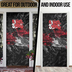 Sydney Swans Door Cover Urban Graffiti Street Art - Bold Abstract Spray Paint