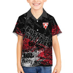 Sydney Swans Hawaiian Shirt Urban Graffiti Street Art - Bold Abstract Spray Paint