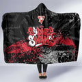 Sydney Swans Hooded Blanket Urban Graffiti Street Art - Bold Abstract Spray Paint