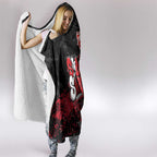 Sydney Swans Hooded Blanket Urban Graffiti Street Art - Bold Abstract Spray Paint