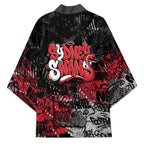 Sydney Swans Kimono Urban Graffiti Street Art - Bold Abstract Spray Paint