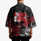 Sydney Swans Kimono Urban Graffiti Street Art - Bold Abstract Spray Paint
