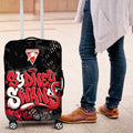 Sydney Swans Luggage Cover Urban Graffiti Street Art - Bold Abstract Spray Paint