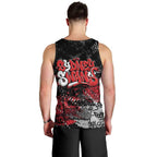 Sydney Swans Men Tank Top Urban Graffiti Street Art - Bold Abstract Spray Paint