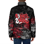Sydney Swans Padded Jacket Urban Graffiti Street Art - Bold Abstract Spray Paint