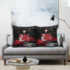 Sydney Swans Pillow Cover Urban Graffiti Street Art - Bold Abstract Spray Paint