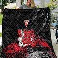 Sydney Swans Quilt Urban Graffiti Street Art - Bold Abstract Spray Paint
