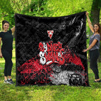 Sydney Swans Quilt Urban Graffiti Street Art - Bold Abstract Spray Paint