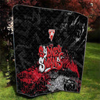 Sydney Swans Quilt Urban Graffiti Street Art - Bold Abstract Spray Paint