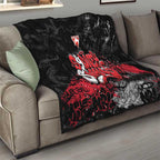 Sydney Swans Quilt Urban Graffiti Street Art - Bold Abstract Spray Paint