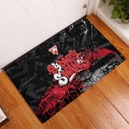 Sydney Swans Rubber Doormat Urban Graffiti Street Art - Bold Abstract Spray Paint