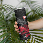 Sydney Swans Skinny Tumbler Urban Graffiti Street Art - Bold Abstract Spray Paint