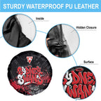 Sydney Swans Spare Tire Cover Urban Graffiti Street Art - Bold Abstract Spray Paint