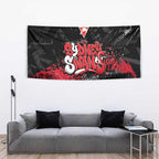 Sydney Swans Tapestry Urban Graffiti Street Art - Bold Abstract Spray Paint