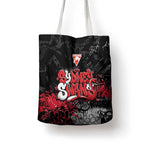 Sydney Swans Tote Bag Urban Graffiti Street Art - Bold Abstract Spray Paint