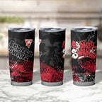 Sydney Swans Tumbler Cup Urban Graffiti Street Art - Bold Abstract Spray Paint