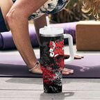 Sydney Swans Tumbler With Handle Urban Graffiti Street Art - Bold Abstract Spray Paint