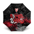 Sydney Swans Umbrella Urban Graffiti Street Art - Bold Abstract Spray Paint