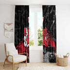 Sydney Swans Window Curtain Urban Graffiti Street Art - Bold Abstract Spray Paint