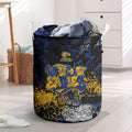 West Coast Eagles Laundry Basket Urban Graffiti Street Art - Bold Abstract Spray Paint