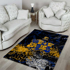 West Coast Eagles Area Rug Urban Graffiti Street Art - Bold Abstract Spray Paint