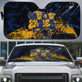 West Coast Eagles Auto Sun Shade Urban Graffiti Street Art - Bold Abstract Spray Paint