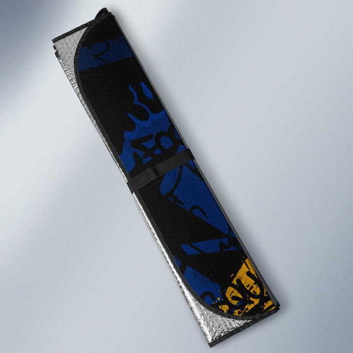 West Coast Eagles Auto Sun Shade Urban Graffiti Street Art - Bold Abstract Spray Paint