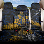 West Coast Eagles Back Car Seat Cover Urban Graffiti Street Art - Bold Abstract Spray Paint