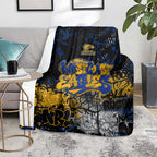 West Coast Eagles Blanket Urban Graffiti Street Art - Bold Abstract Spray Paint