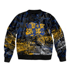 West Coast Eagles Bomber Jacket Urban Graffiti Street Art - Bold Abstract Spray Paint