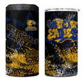 West Coast Eagles 4 in 1 Can Cooler Tumbler Urban Graffiti Street Art - Bold Abstract Spray Paint
