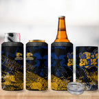 West Coast Eagles 4 in 1 Can Cooler Tumbler Urban Graffiti Street Art - Bold Abstract Spray Paint