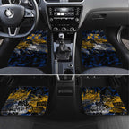West Coast Eagles Car Mats Urban Graffiti Street Art - Bold Abstract Spray Paint