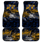 West Coast Eagles Car Mats Urban Graffiti Street Art - Bold Abstract Spray Paint