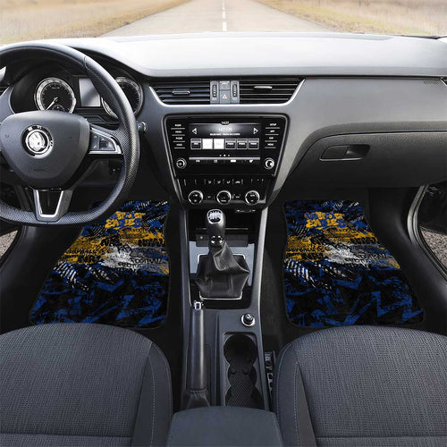 West Coast Eagles Car Mats Urban Graffiti Street Art - Bold Abstract Spray Paint