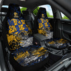 West Coast Eagles Car Seat Cover Urban Graffiti Street Art - Bold Abstract Spray Paint