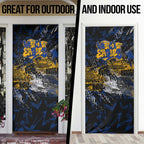 West Coast Eagles Door Cover Urban Graffiti Street Art - Bold Abstract Spray Paint
