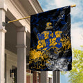 West Coast Eagles Garden Flag Urban Graffiti Street Art - Bold Abstract Spray Paint