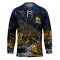 West Coast Eagles Hockey Jersey Urban Graffiti Street Art - Bold Abstract Spray Paint