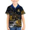 West Coast Eagles Kid Hawaiian Shirt Urban Graffiti Street Art - Bold Abstract Spray Paint