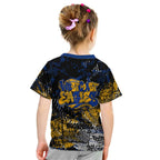 West Coast Eagles Kid T Shirt Urban Graffiti Street Art - Bold Abstract Spray Paint