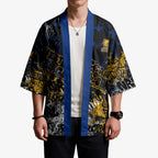 West Coast Eagles Kimono Urban Graffiti Street Art - Bold Abstract Spray Paint