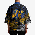 West Coast Eagles Kimono Urban Graffiti Street Art - Bold Abstract Spray Paint